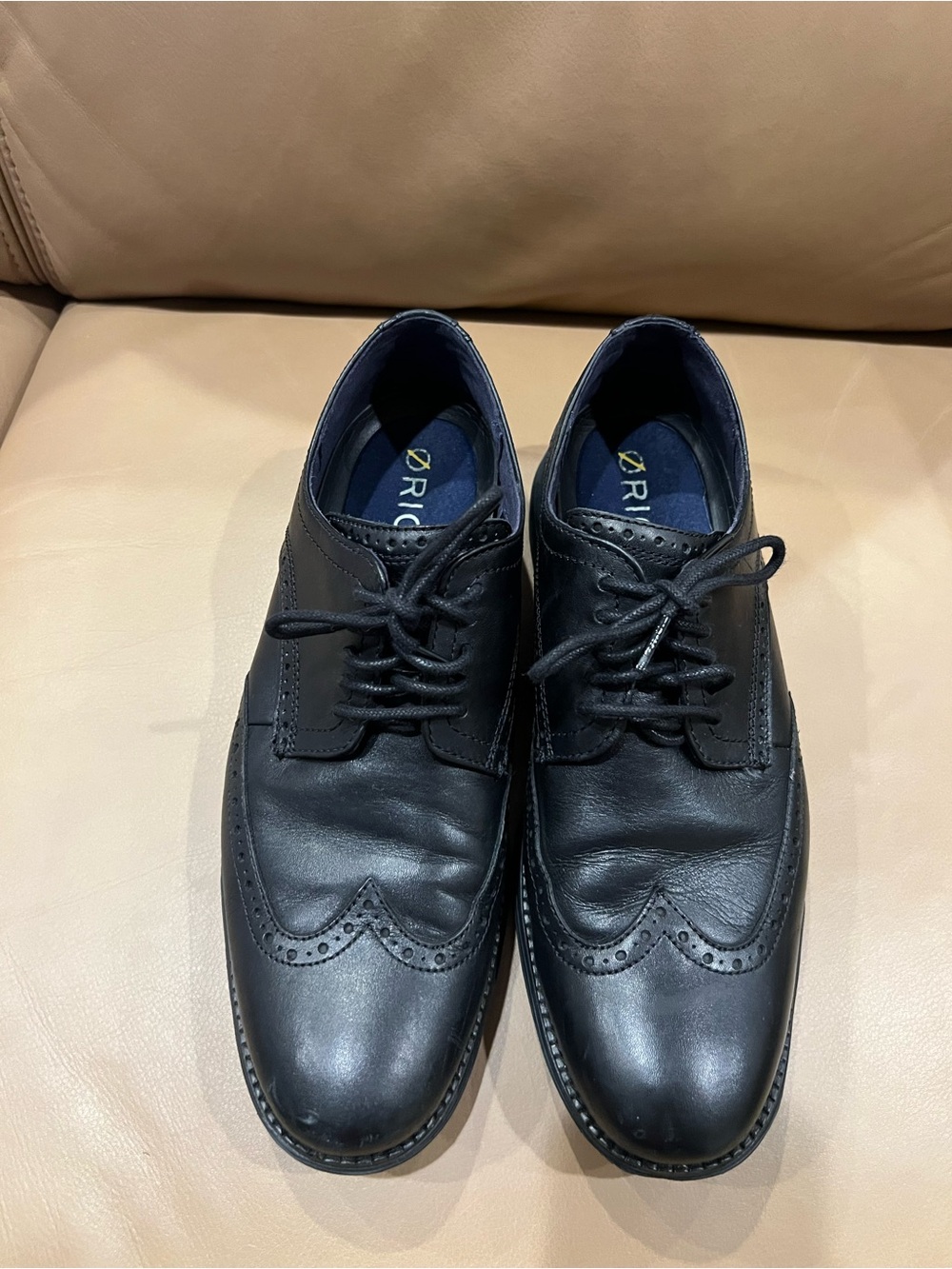 COLE HAAN MEN'S ORIGINAL GRAND WINGTIP OXFORD 9 1/2 - Picture 5 of 7